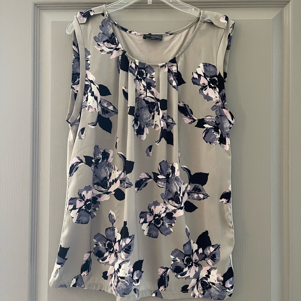 The Limited - Silk Floral Blouse